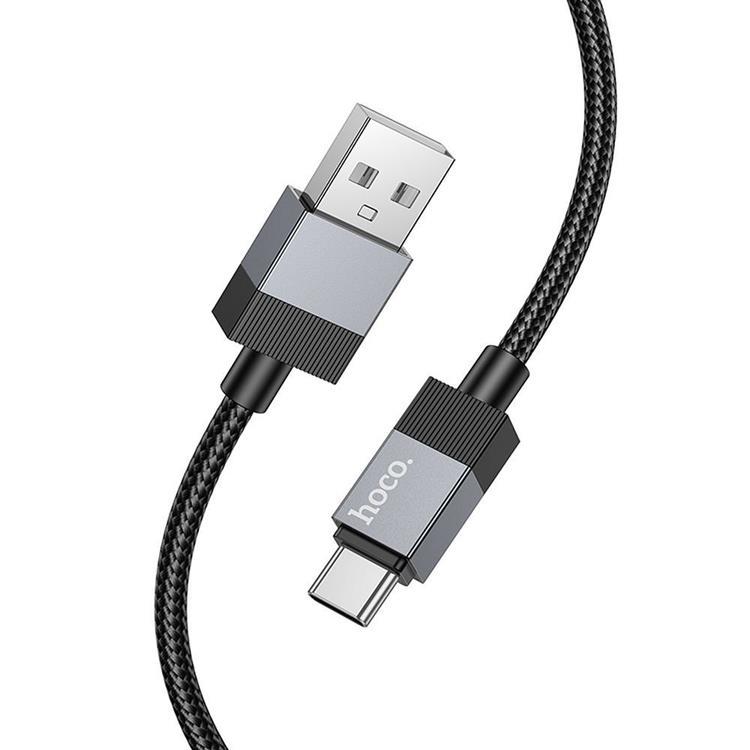 Hoco USB-A - USB-C 3A Kabel 1m X110 - Svart | 3541 | AlltMobil