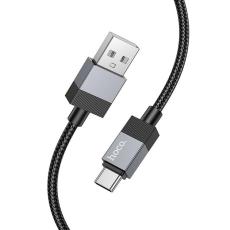 Hoco - Hoco USB-A - USB-C 3A Kabel 1m X110 - Svart