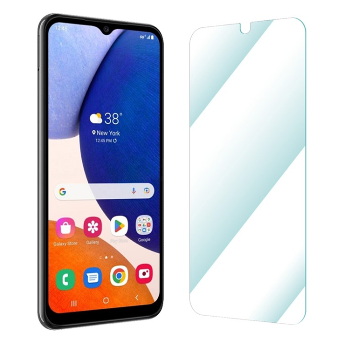 Boom of Sweden - [1-PACK] Galaxy A14 5G/4G Härdat Glas Skärmskydd 9H - Clear
