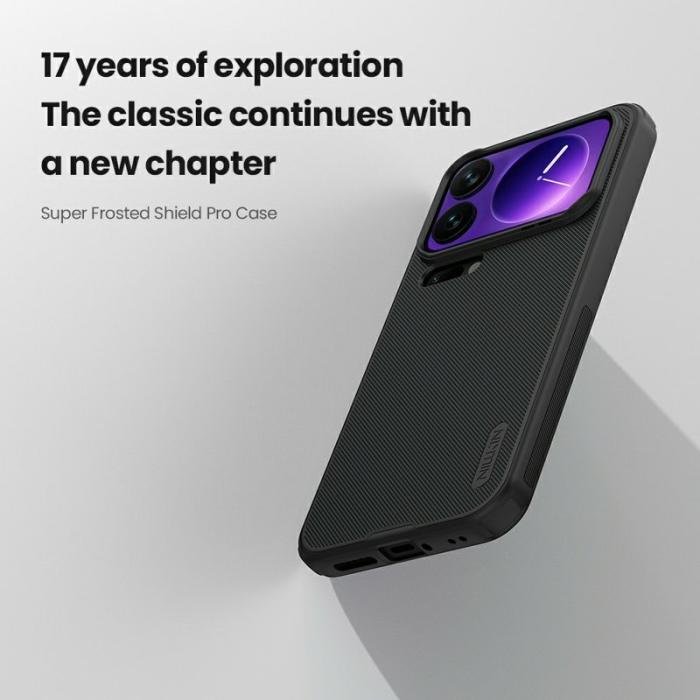 Nillkin - NILLKIN Frosted Shield Pro Mobilskal till Xiaomi 17 Pro Max Matt PC TPU