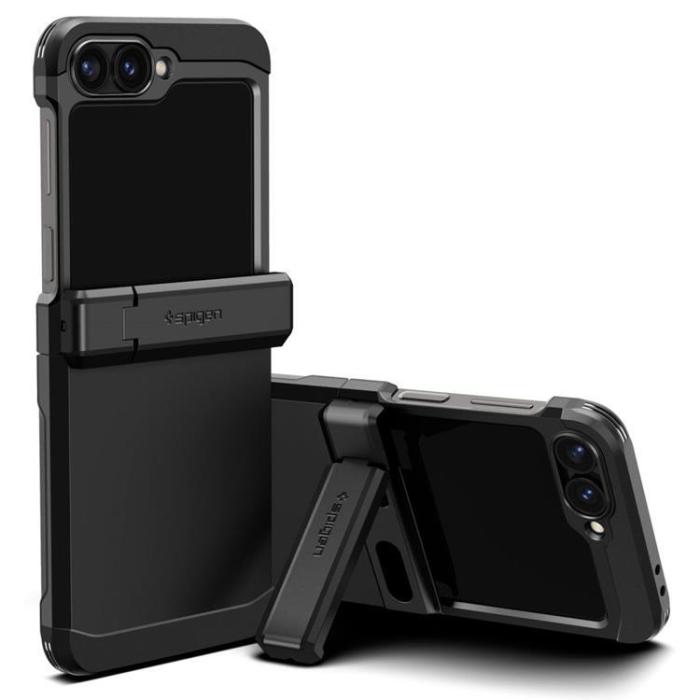 UTGATT - Spigen Galaxy Z Flip 6 Mobilskal Tough Armor Pro - Svart