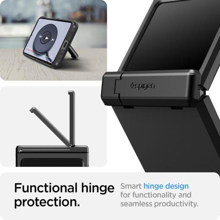 UTGATT - Spigen Galaxy Z Flip 6 Mobilskal Tough Armor Pro - Svart