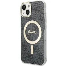 Guess - Guess Mobilskal till iPhone 15 Magsafe IML - Svart