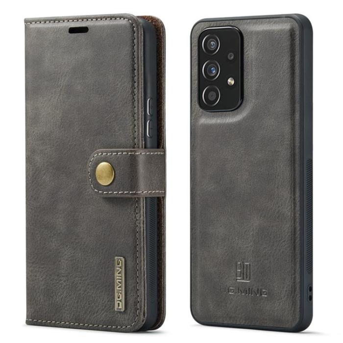 DG.MING - DG.MING Flip Detachable Plånboksfodral Galaxy A53 5G - Grå