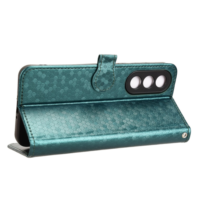 A-One Brand - OnePlus Nord 5 Plånboksfodral Dot Pattern Imprint - Grön