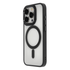 Tecto Shield - Tecto Shield iPhone 15 Mobilskal MagSafe Satin Elegant - Svart