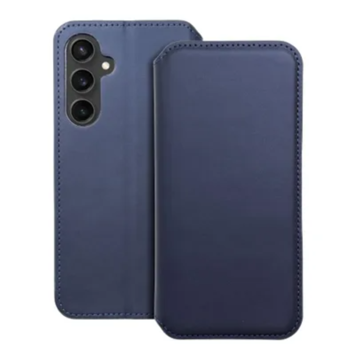 OEM - Galaxy S23 FE Plånboksfodral Dual Pocket - Blå