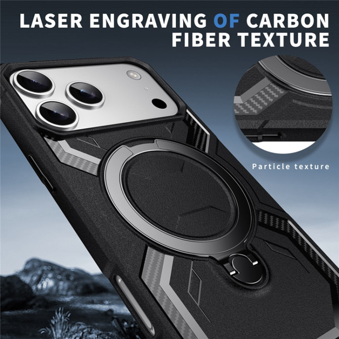 A-One Brand - iPhone 17 Pro Mobilskal MagSafe Kickstand TPU + PC