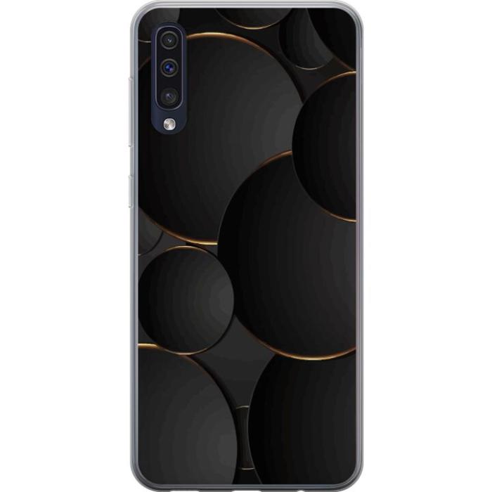 iSecrets - Mobilskal till Samsung Galaxy A50 med Lyxig Cirklar