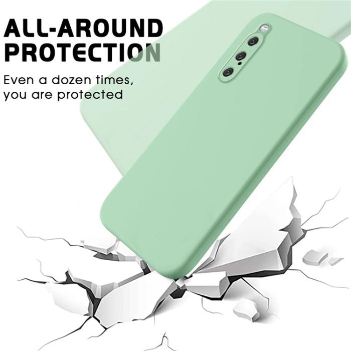 A-One Brand - Sony Xperia 10 V Mobilskal Liquid Silicone - Grön
