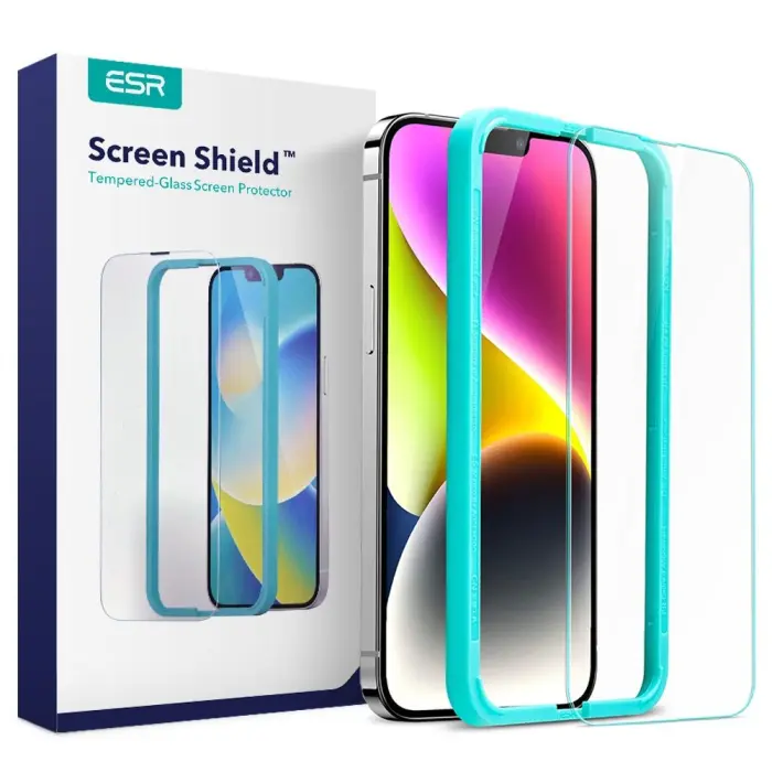 ESR - ESR iPhone 14 Plus Härdat Glas Skärmskydd Hartowane Shield