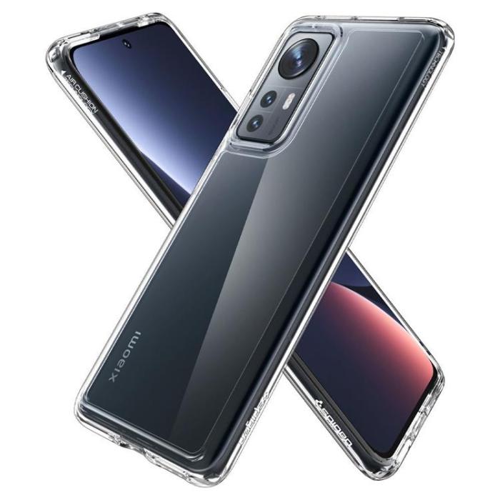 UTGATT1 - Spigen Ultra Hybrid Skal Xiaomi 12/12X - Crystal Clear