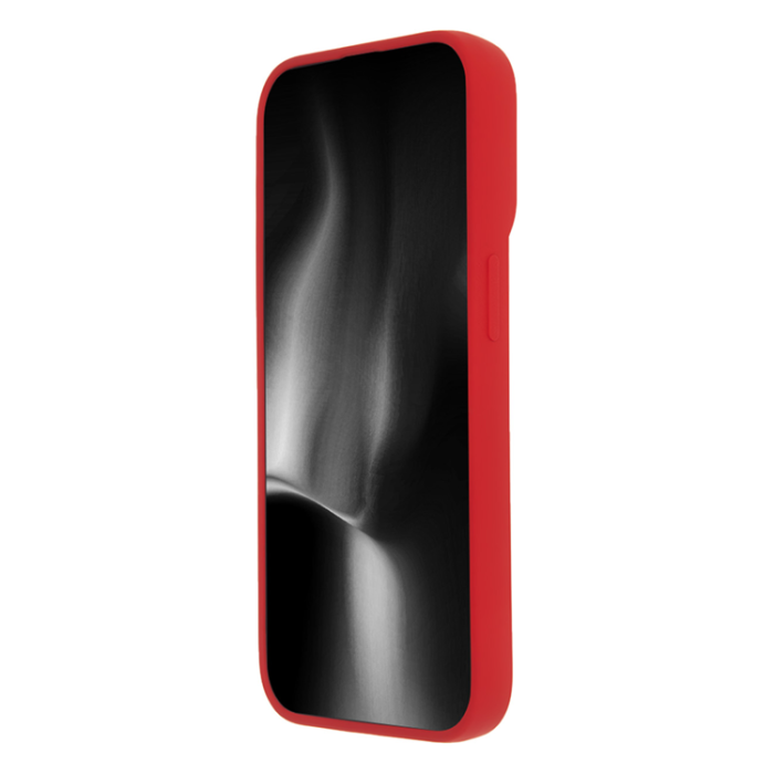 Tecto Shield - Tecto Shield iPhone 12 Mobilskal Magsafe Soft Silikon - Röd