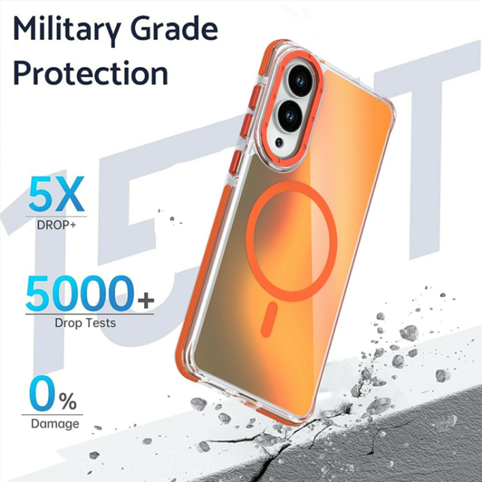 A-One Brand - Galaxy S25 Edge Mobilskal MagSafe Acrylic