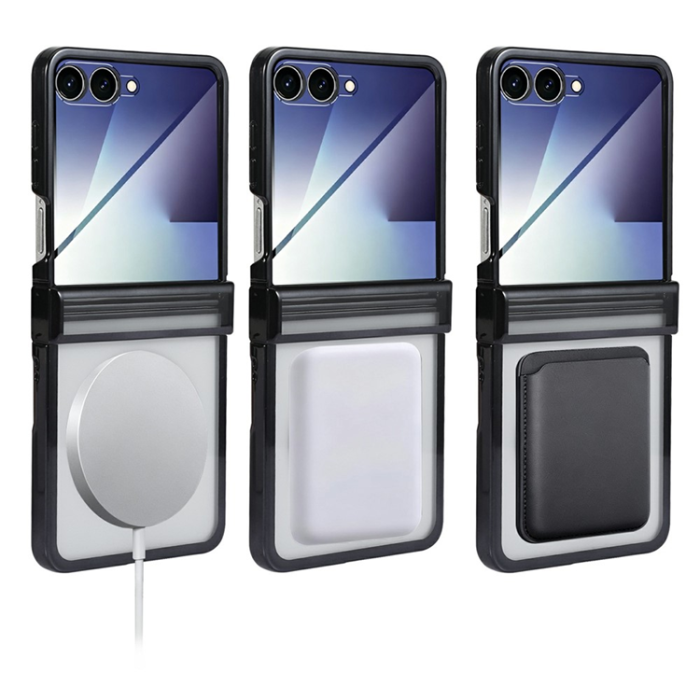 A-One Brand - Galaxy Z Flip 7 Mobilskal MagSafe Electroplating Vein