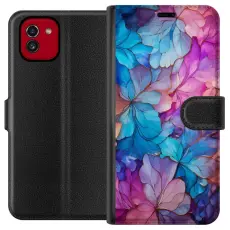 Gustaf - Pl&aring;nboksfodral till Samsung Galaxy A03 med Magiskt