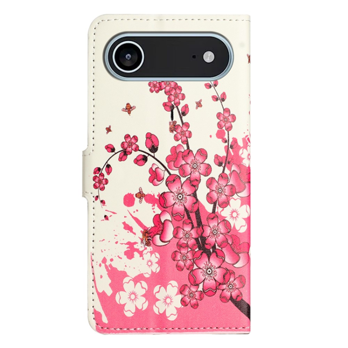 A-One Brand - iPhone Air Plånboksfodral Pattern Print - Plum Blossom