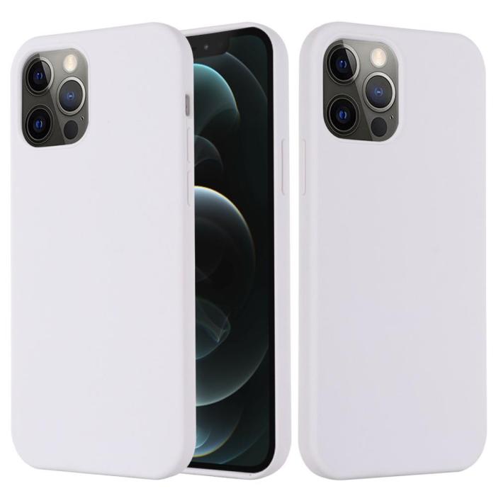 A-One Brand - MagSafe Liquid Silicone Skal iPhone 13 Pro - Vit