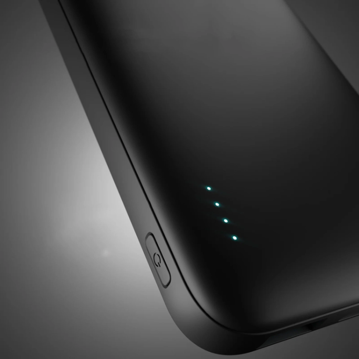 SBS - SBS Powerbank 10000mAh 10W USB-A - USB-C Infinity - Svart