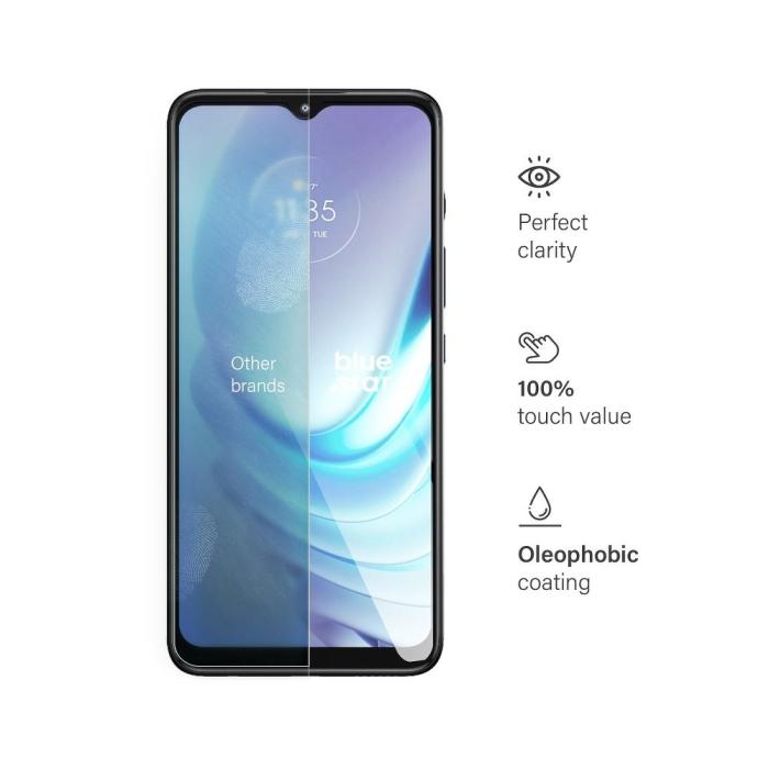 Blue Star - Blue Star Motorola Moto G50 Härdat Glas Skärmskydd