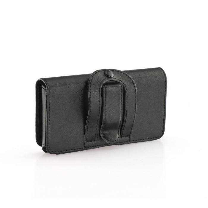 OEM - Universal Fodral Horizontal Chic VIP Model 6 Eco Läder - Svart