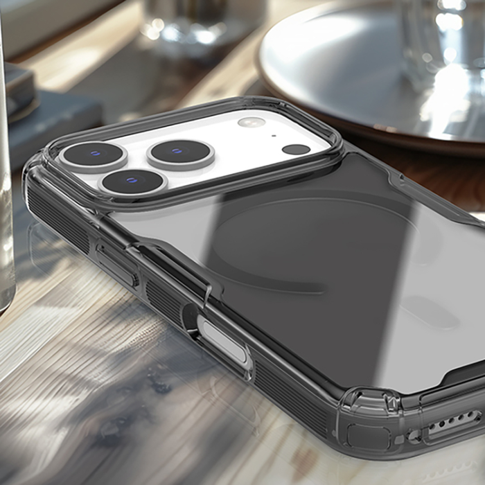 Nillkin - Nillkin iPhone 17 Pro Mobilskal MagSafe Nature TPU Pro - Vit