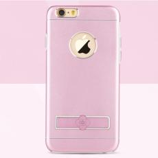TOTU - TOTU Skal med Kickstand till Apple iPhone 6(S) Plus /6S Plus - Rose Gold