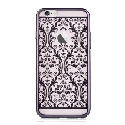 Devia skal med Swarovski-stenar till iPhone 6 / 6S  - Pattern Svart