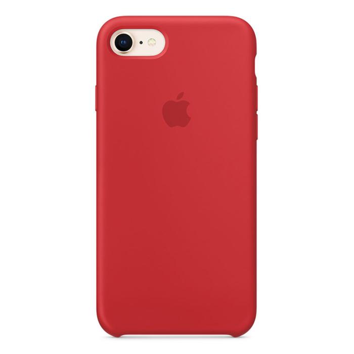 UTGATT5 - APPLE SILICONE CASE IPHONE 8 RED
