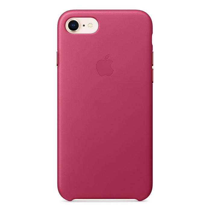 UTGATT5 - APPLE LEATHER CASE IPHONE 8 PINK FUCHSIA