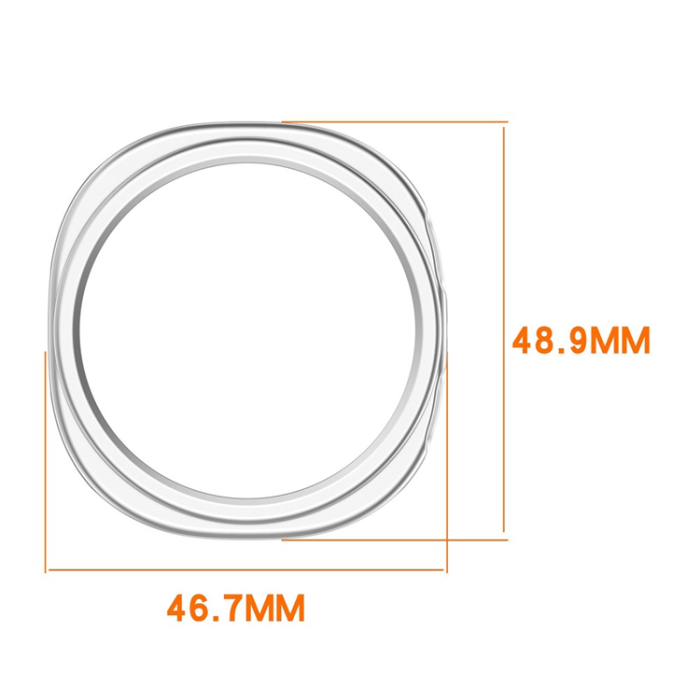 A-One Brand - Galaxy Watch 8 (44mm) Skal Semi-Enclosed - Rosa