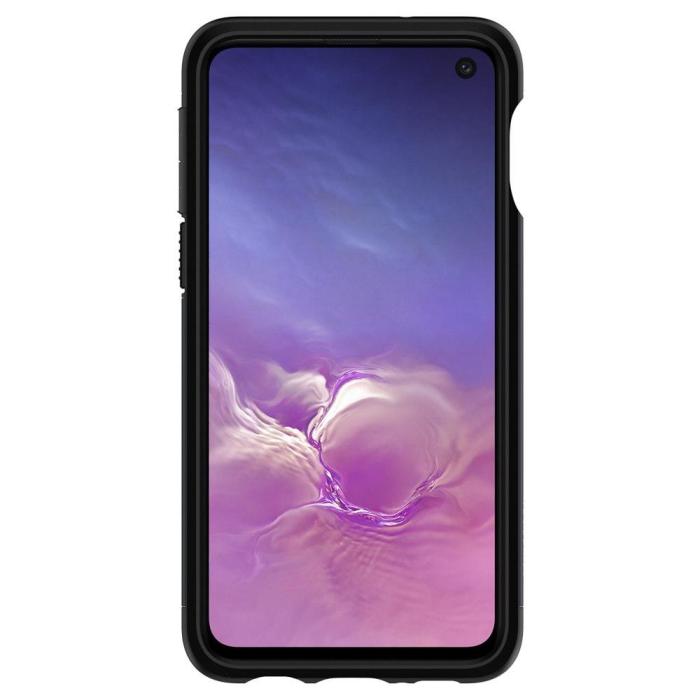 UTGATT4 - SPIGEN Slim Armor Skal till Samsung Galaxy S10E - Svart