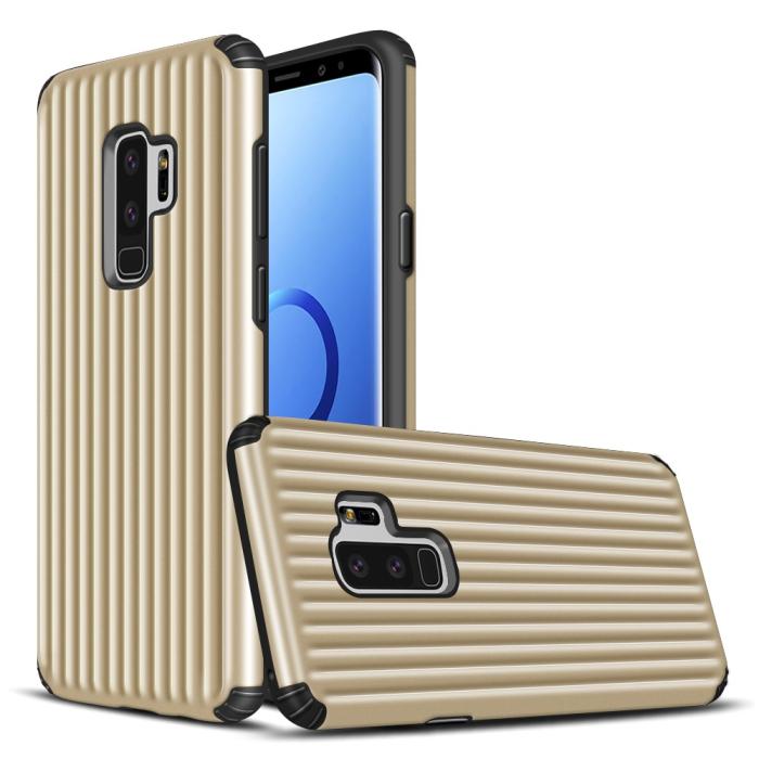OEM - Hybrid Armor Skal till Samsung Galaxy S9 - Guld
