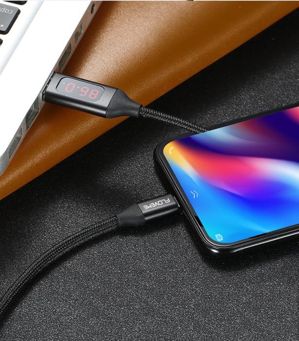 UTGATT1 - Floveme Micro USB Laddningskabel med Display