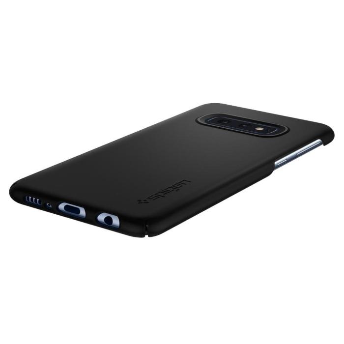 UTGATT4 - SPIGEN Thin Fit Skal till Samsung Galaxy S10E - Svart