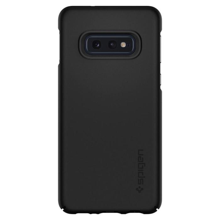 UTGATT4 - SPIGEN Thin Fit Skal till Samsung Galaxy S10E - Svart