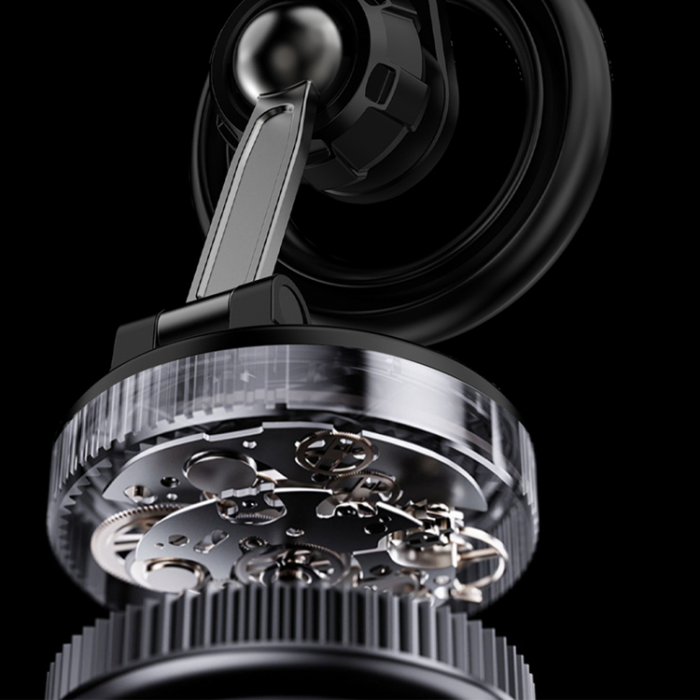 Dudao - Dudao MagSafe Bilhållare med Sugkopp F24X - Svart