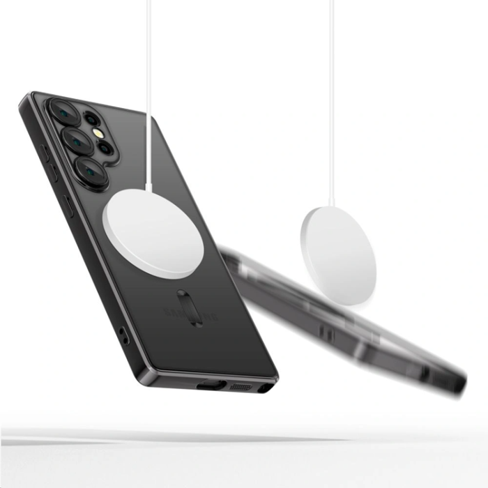 Tech-Protect - Tech-Protect Mobilskal För Galaxy S26 Plus Magsafe Magflex - Shiny Svart