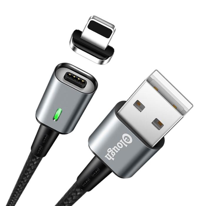 UTGATT5 - Elough E05 lightning Magnetisk kabel 100Cm/3A Svart