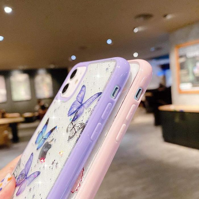 OEM - Bling Star Butterfly Skal till iPhone 11 - Lila