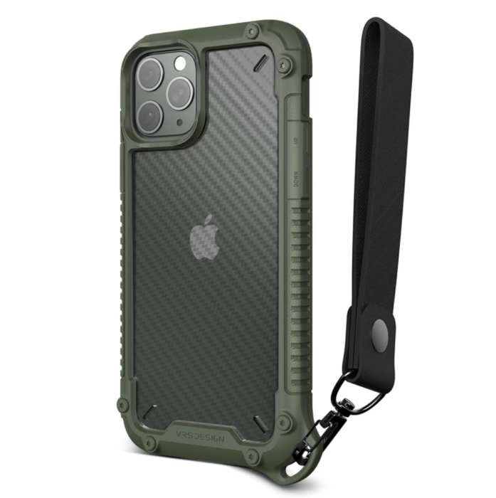 UTGATT1 - VRS DESIGN Crystal Mixx Pro Skal iPhone 11 Pro - Grön