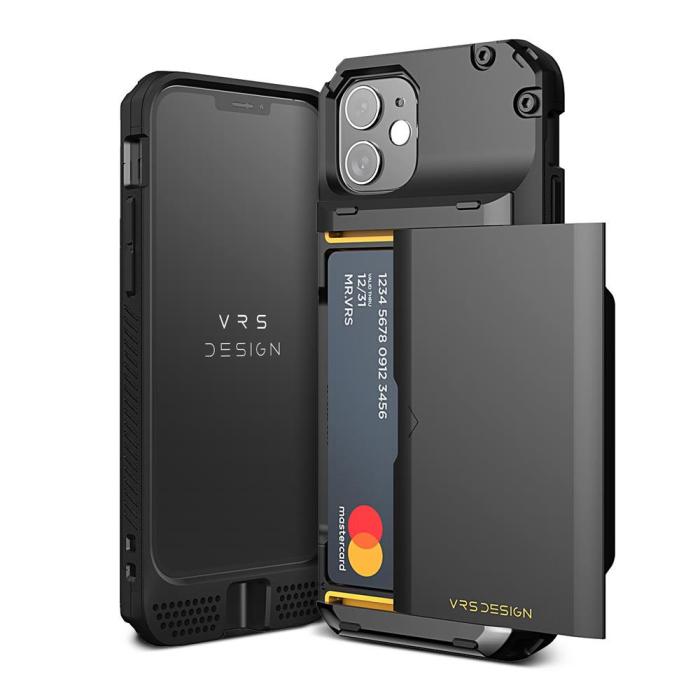 UTGATT4 - VRS DESIGN | Damda Glide Pro Skal iPhone 11 - Svart