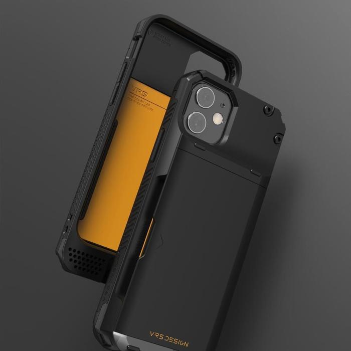 UTGATT4 - VRS DESIGN | Damda Glide Pro Skal iPhone 11 - Svart