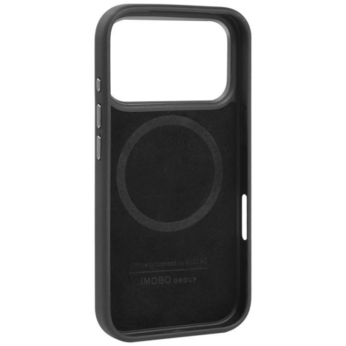 Audi - Audi iPhone 17 Pro Max Mobilskal MagSafe TT Syntetiskt Läder - Svart
