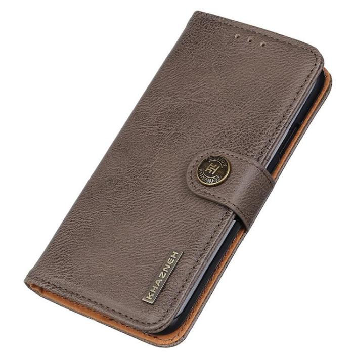 KHAZNEH - KHAZNEH Nothing Phone 1 Plånboksfodral Folio Flip - Grå
