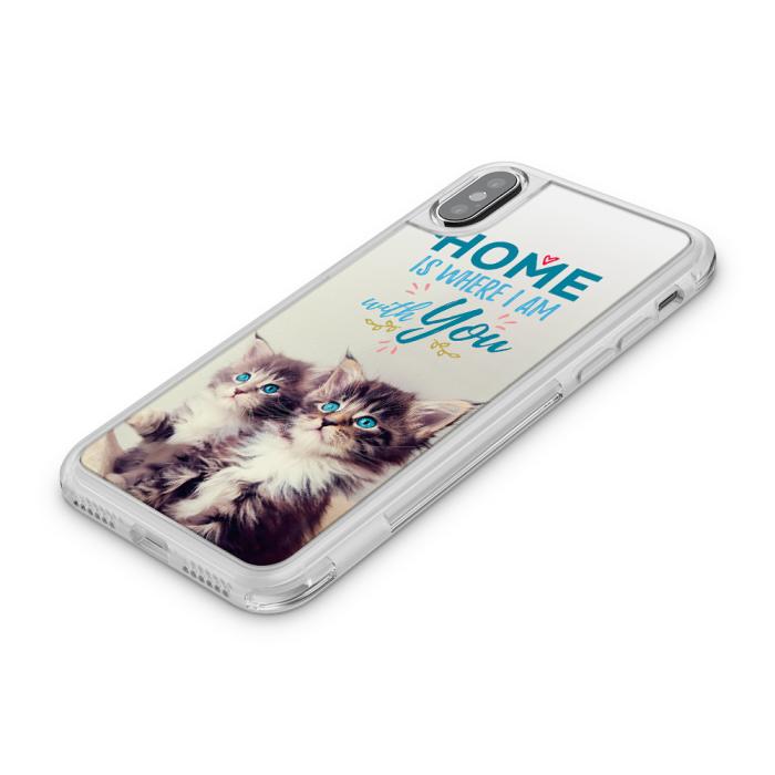 UTGATT5 - Fashion mobilskal till Apple iPhone X - Home is with you