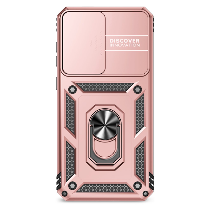 A-One Brand - Galaxy A36/A56 Mobilskal Kickstand PC + TPU - Roséguld