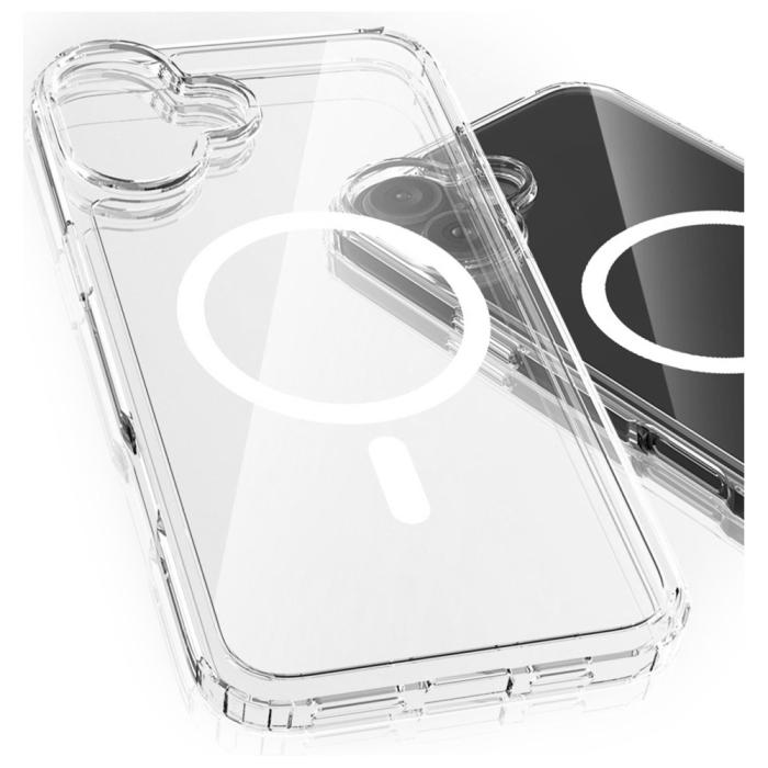 3MK - 3MK iPhone 16 Mobilskal MagSafe Armor - Clear