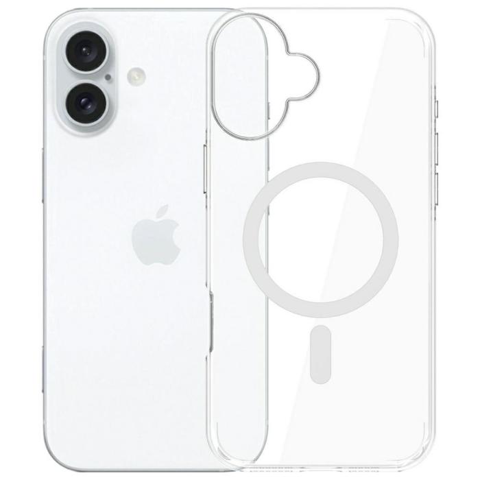 3MK - 3MK iPhone 16 Mobilskal MagSafe EverClear - Genomskinlig