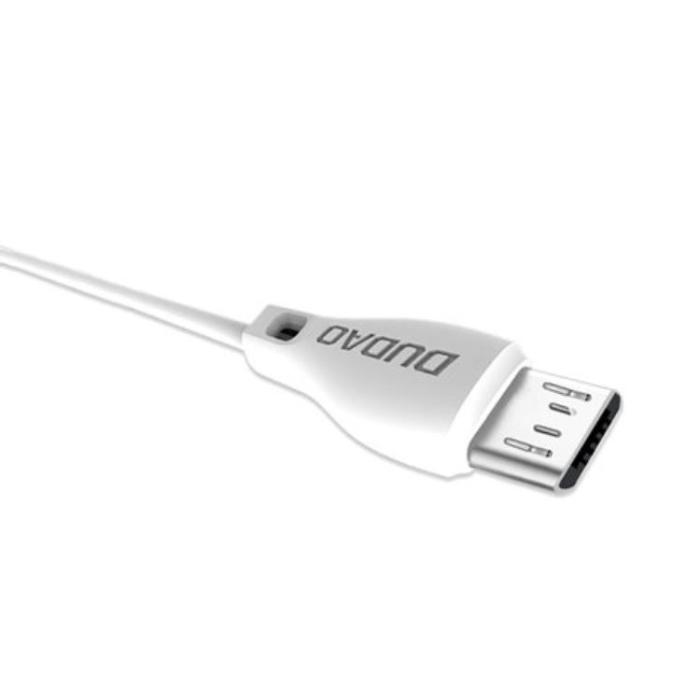 Dudao - Dudao USB Till Micro USB Kabel 1m - Vit